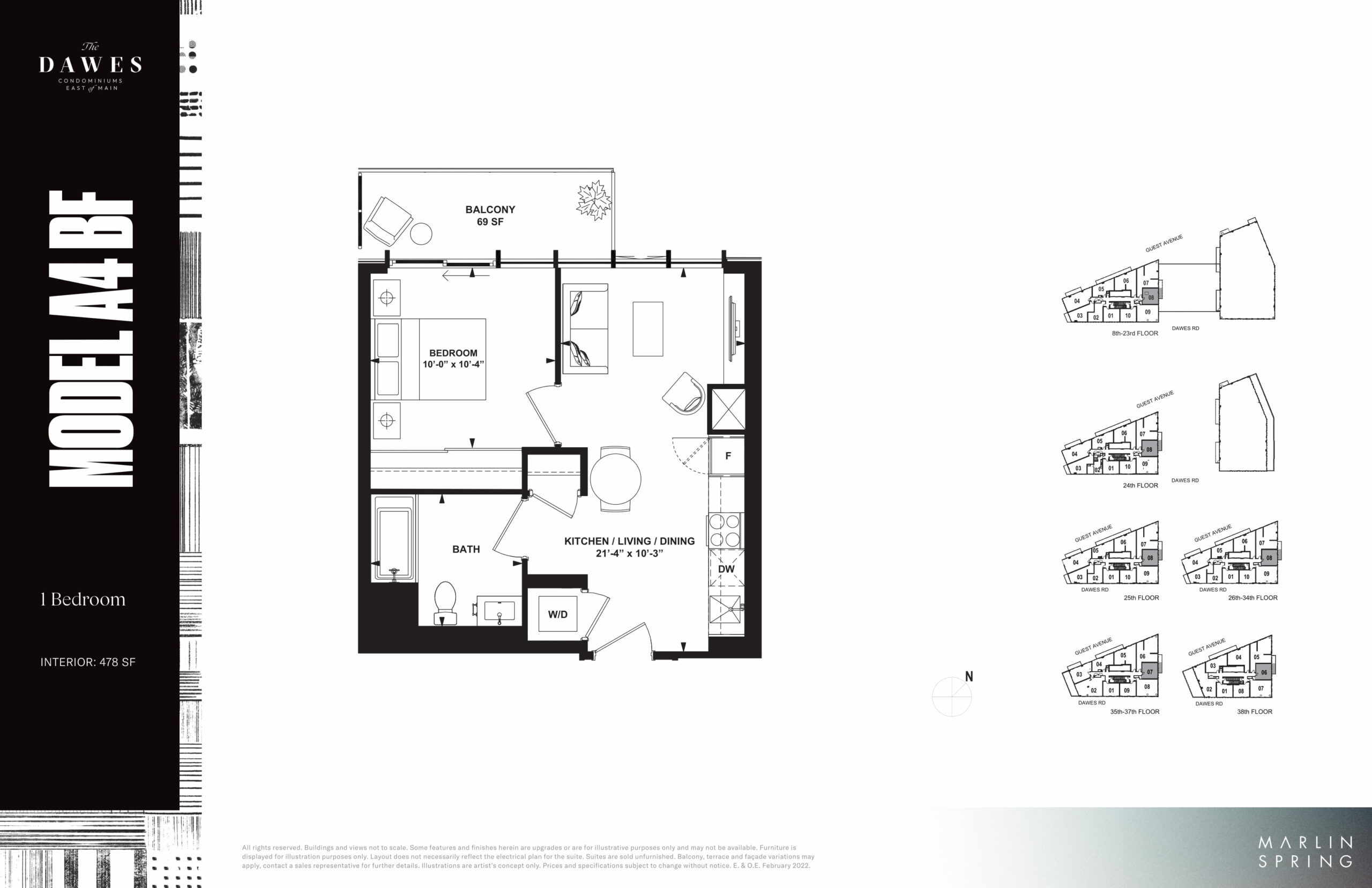 Floor Plans - 1 Bedroom-2