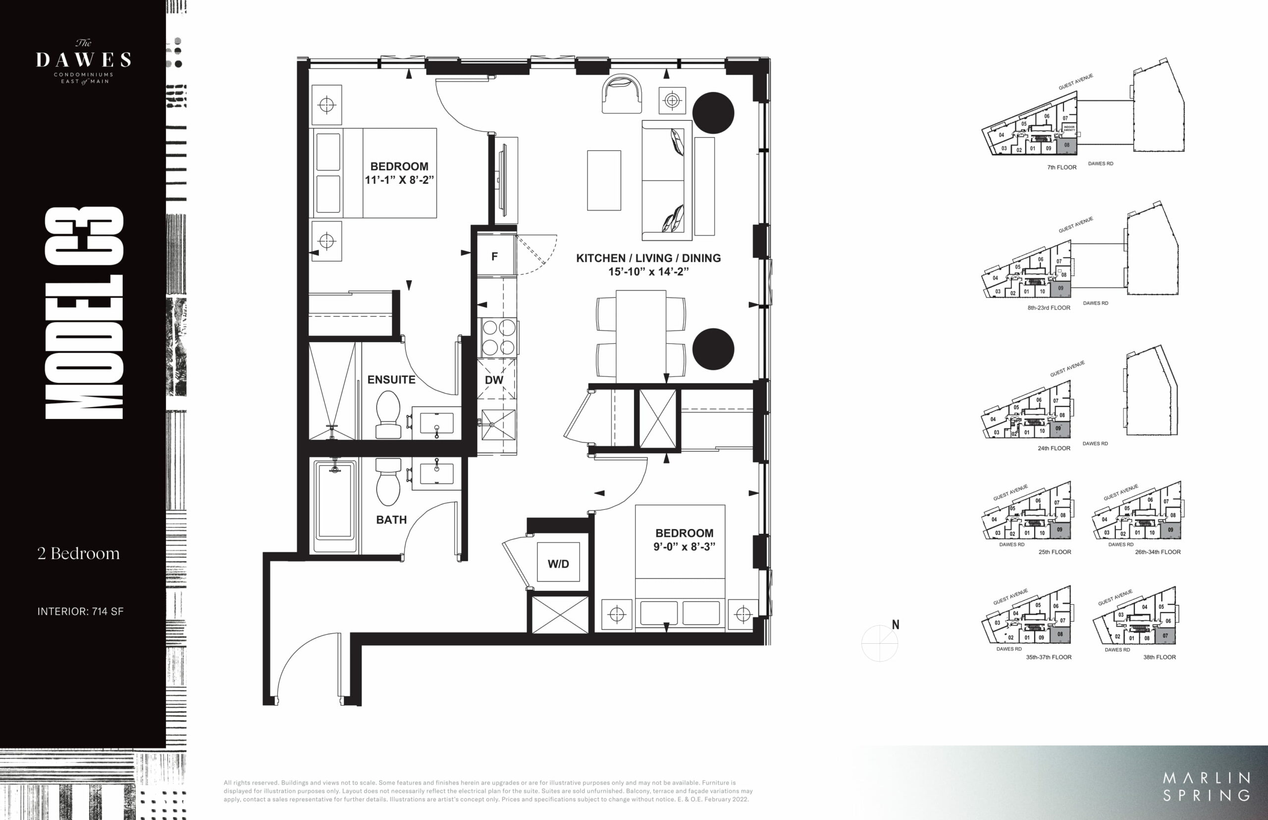 Floor Plans - 2 Bedroom-4
