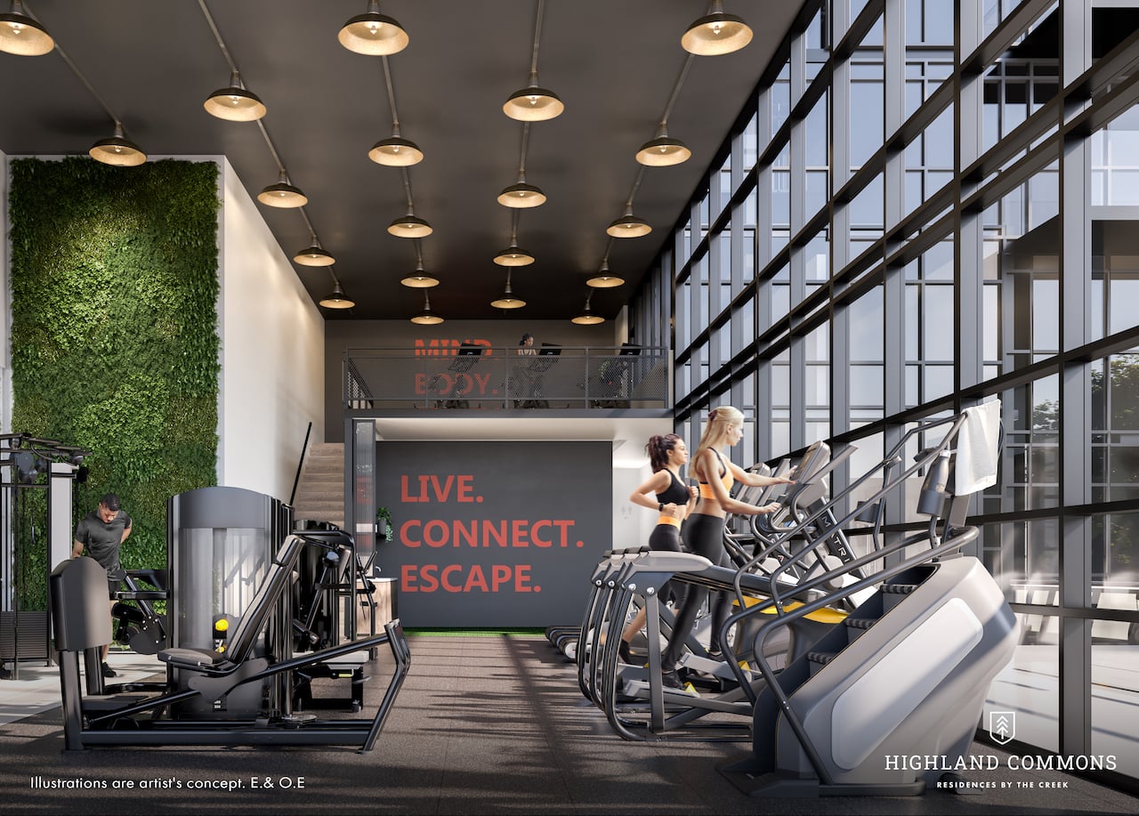 rendering-Highland-Commons-Fitness-Centre